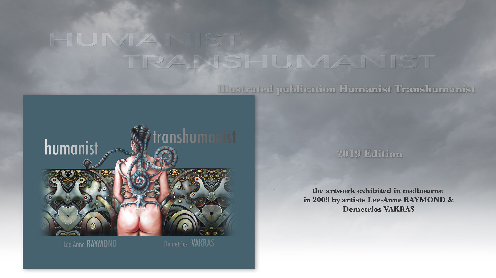 humanist transhumanist book logo